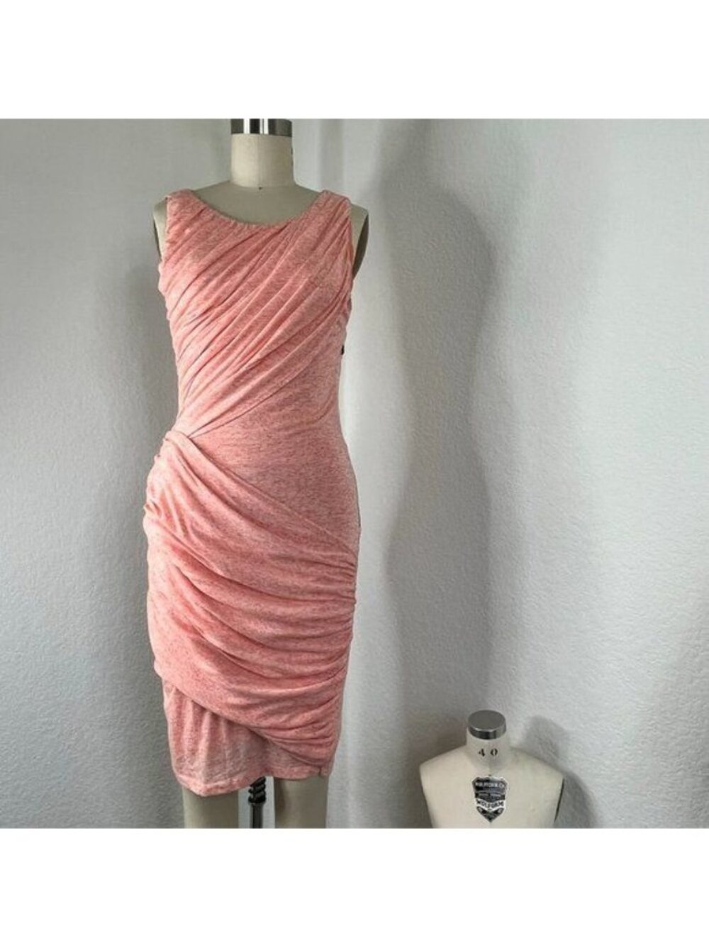 Alice + Olivia AIR Draped Ruched Gathered Mini Dress